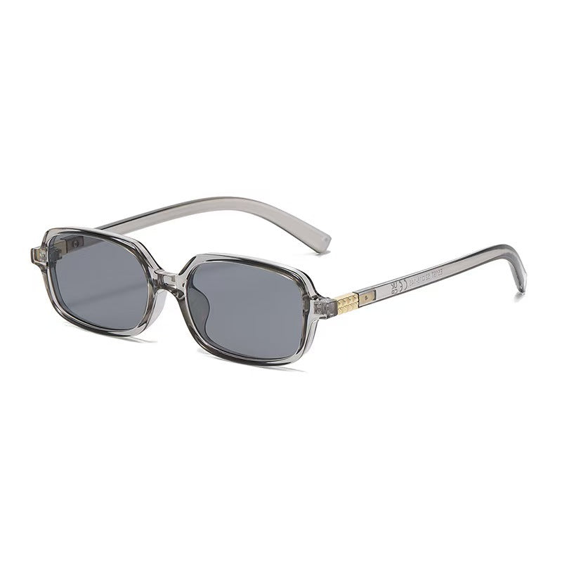 Rectangle Sunglasses for Women - 90s Retro Rectangle UV400 Protection Sun Glasses | Vintage Narrow Rectangular Lenses for Outdoor Fashion & Driving