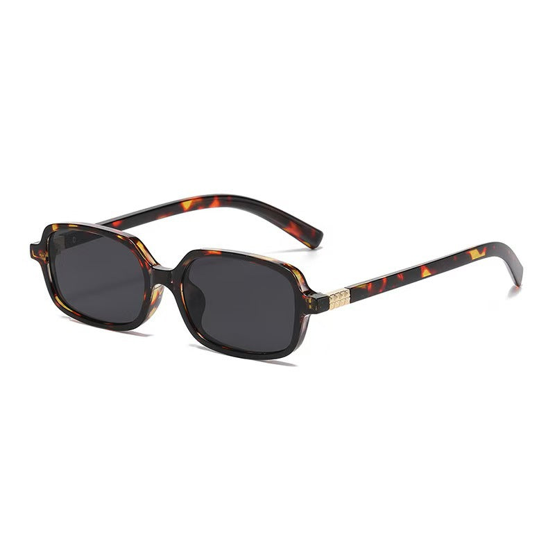 Rectangle Sunglasses for Women - 90s Retro Rectangle UV400 Protection Sun Glasses | Vintage Narrow Rectangular Lenses for Outdoor Fashion & Driving