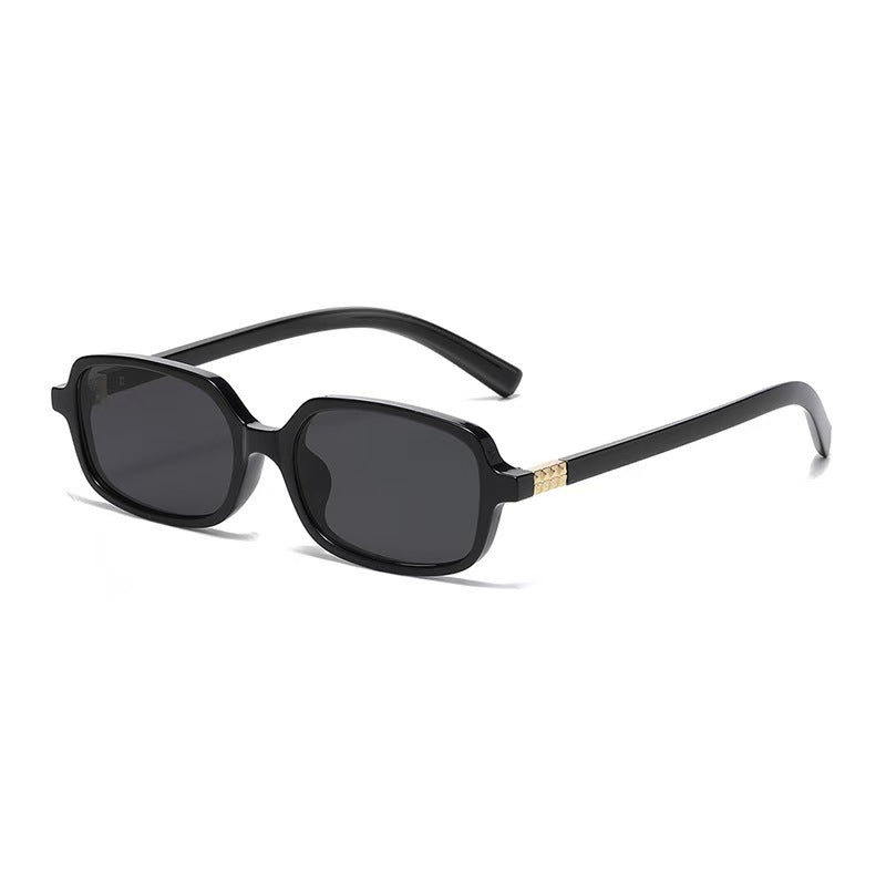 Rectangle Sunglasses for Women - 90s Retro Rectangle UV400 Protection Sun Glasses | Vintage Narrow Rectangular Lenses for Outdoor Fashion & Driving