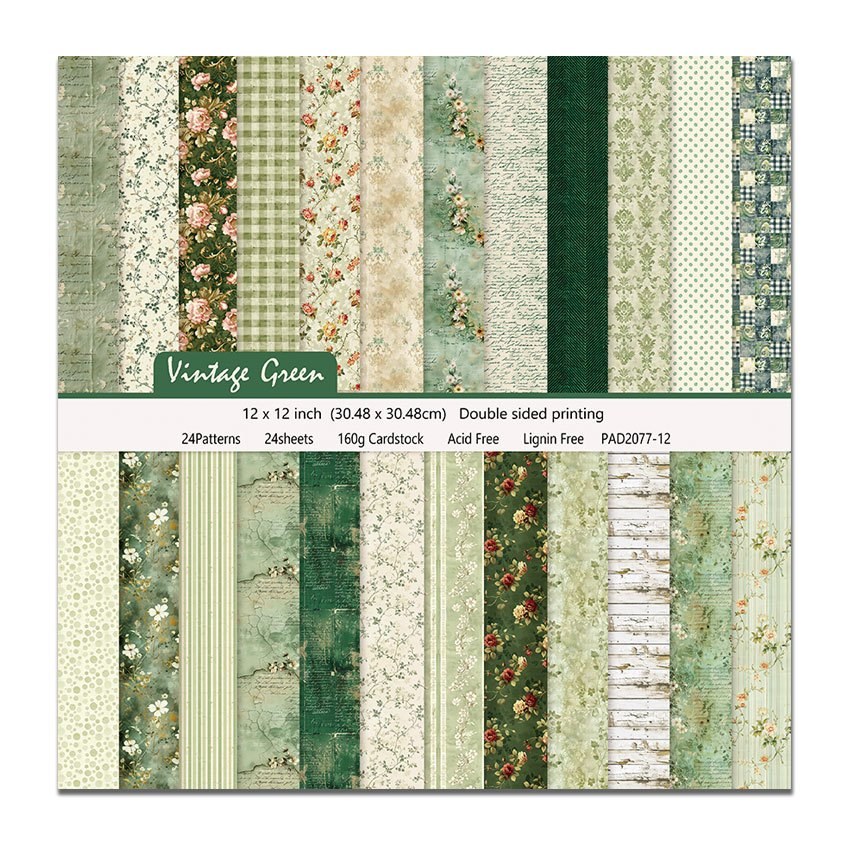 PAD2077-12 decorative craft paper pad