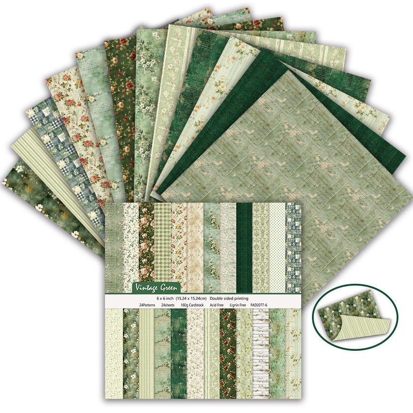 PAD2077-6 decorative craft paper pad