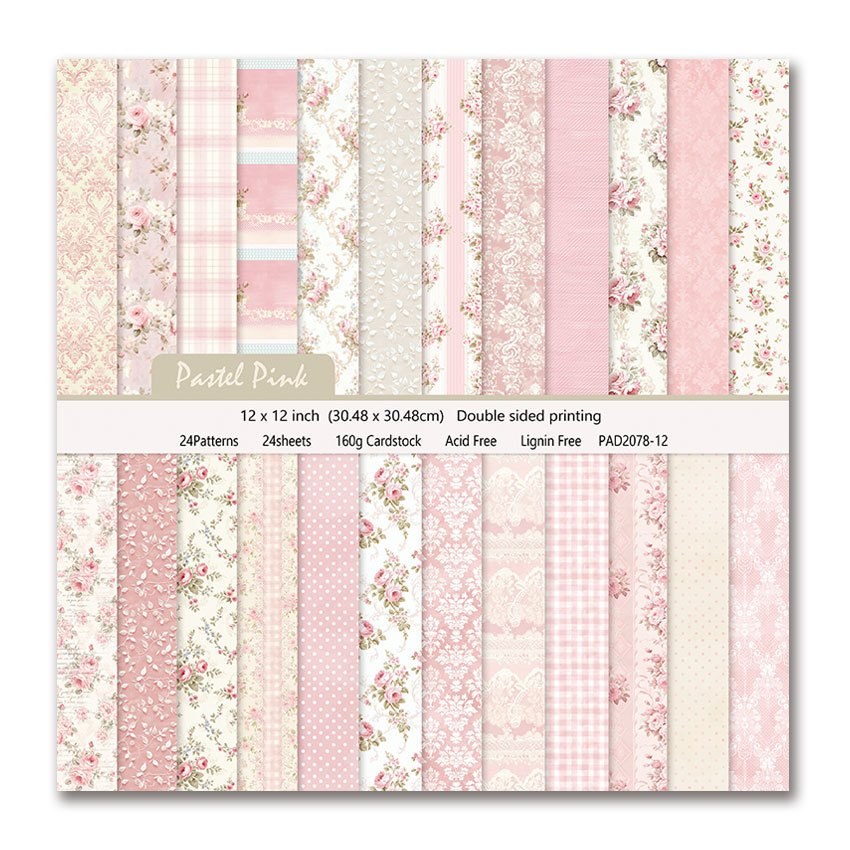 PAD2078-12 decorative craft paper pad