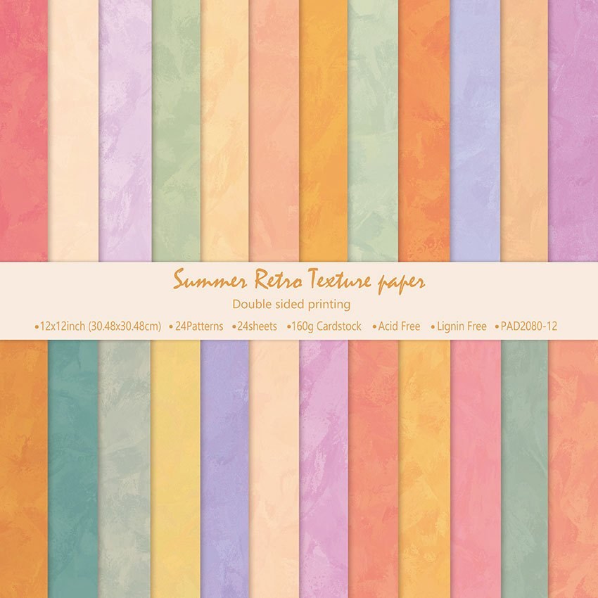PAD2080-12 decorative craft paper pad