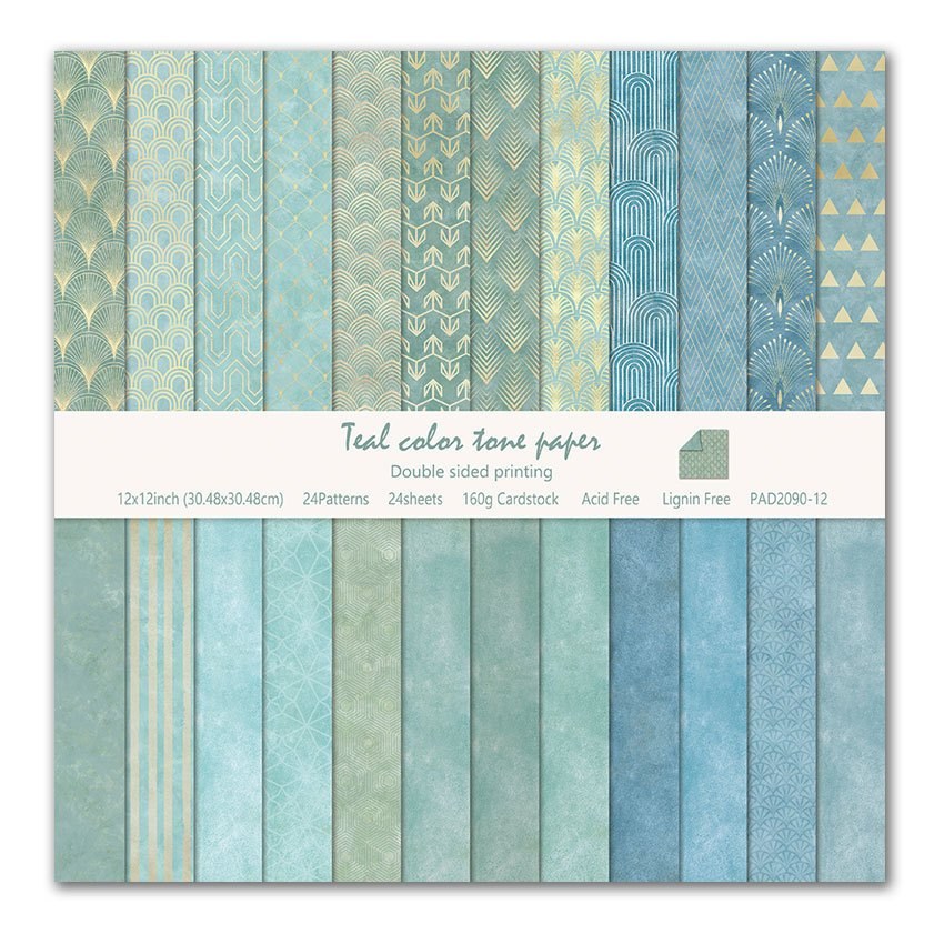 PAD2090-12 decorative craft paper pad
