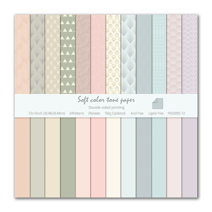 PAD2092-12 decorative craft paper pad