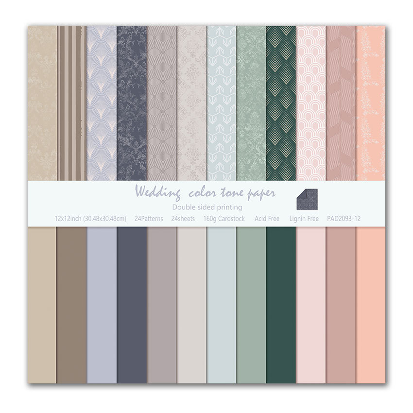PAD2093-12 decorative craft paper pad