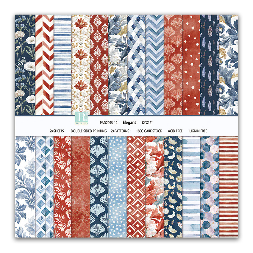 PAD2095-12 decorative craft paper pad