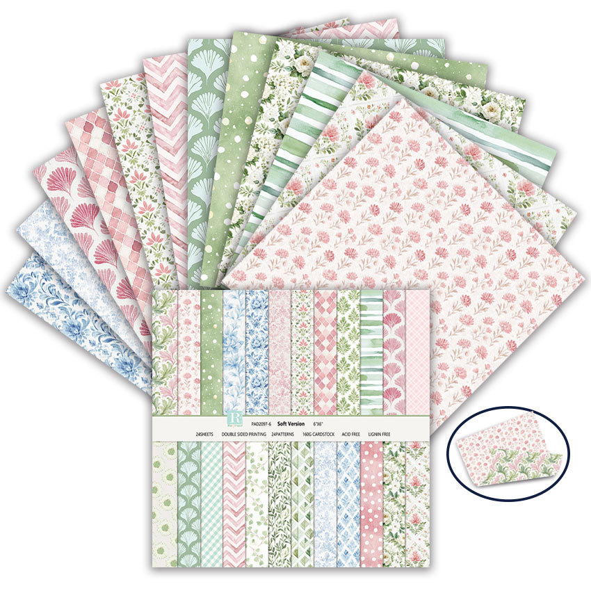 PAD2097-6 decorative craft paper pad