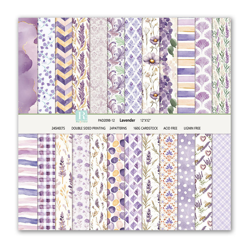 PAD2098-12 decorative craft paper pad
