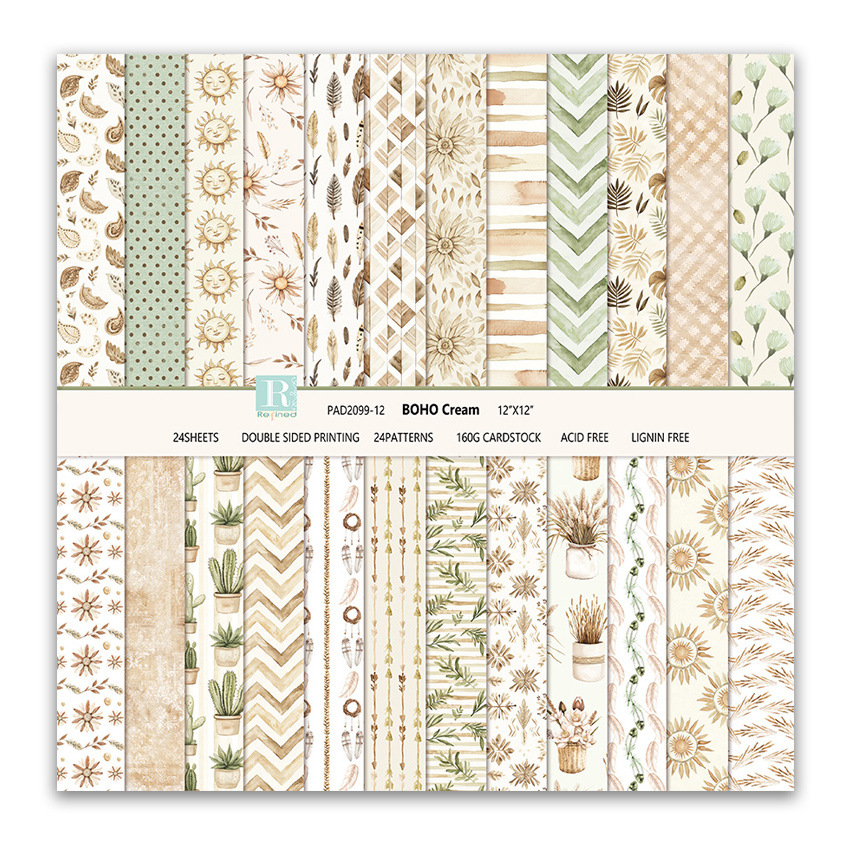PAD2099-12 decorative craft paper pad