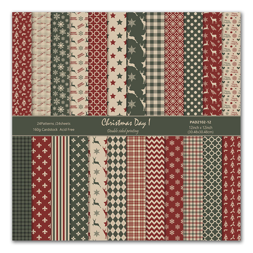 PAD2102-12 decorative craft paper pad