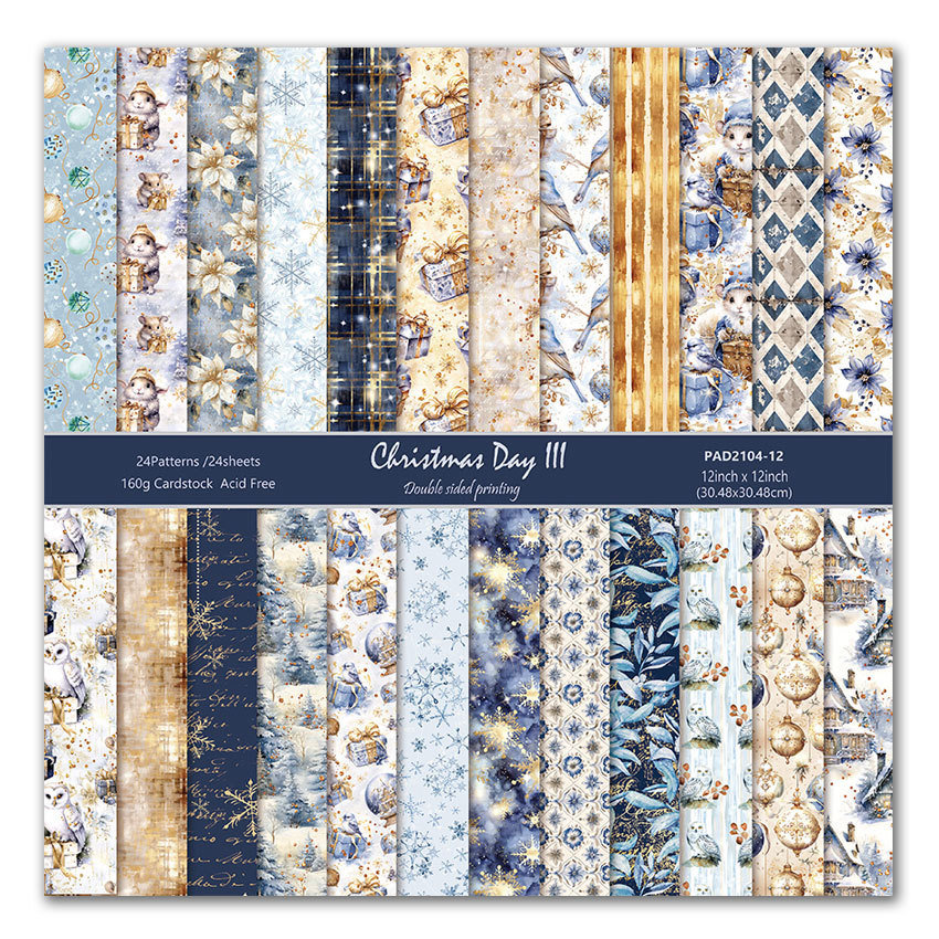 PAD2104-12 decorative craft paper pad