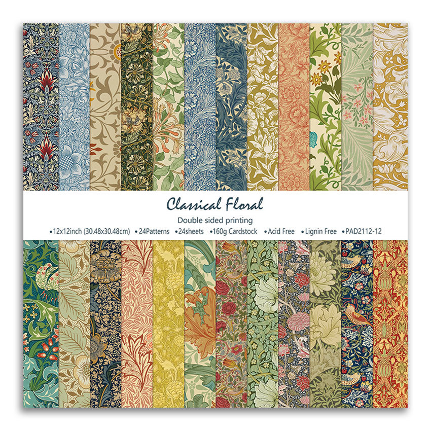 PAD2112-12 decorative craft paper pad