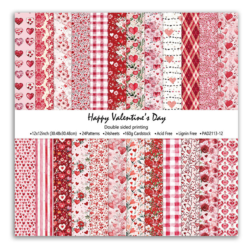 PAD2113-12 decorative craft paper pad