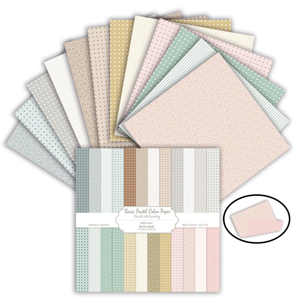 PAD2116-6 decorative craft paper pad