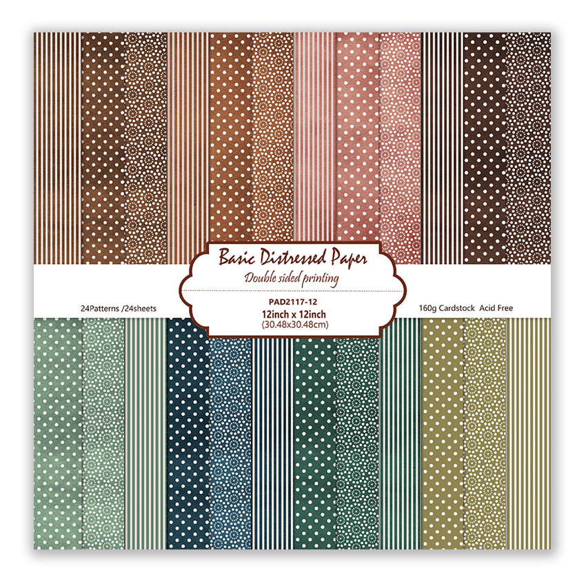PAD2117-12 decorative craft paper pad