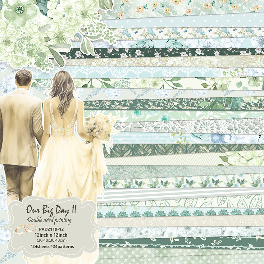 PAD2119-12 decorative craft paper pad